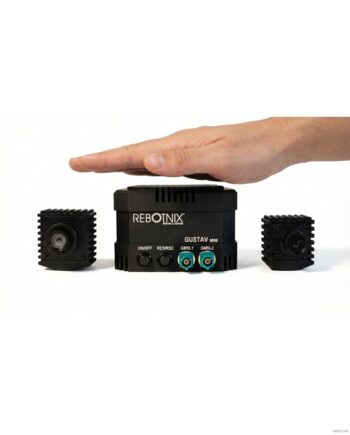 GUSTAV MINI 2x GMSL industrial edge AI computer with NVIDIA Jetson Orin NX - dimensions and specifications